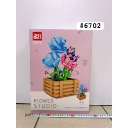 KLOCKI BUKIET KWIATOW