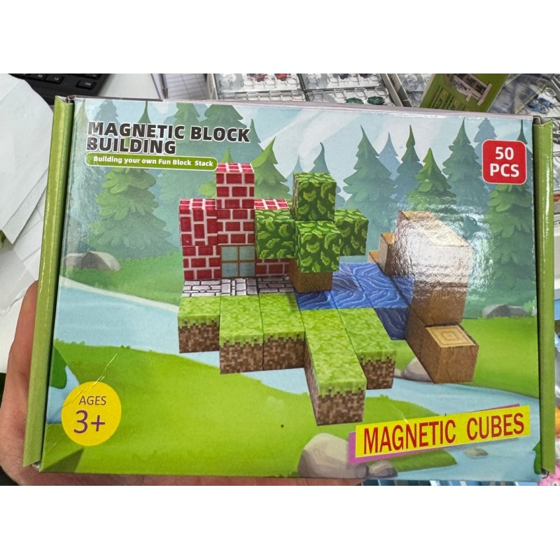 MAGNETIC BLOCK BUILDING