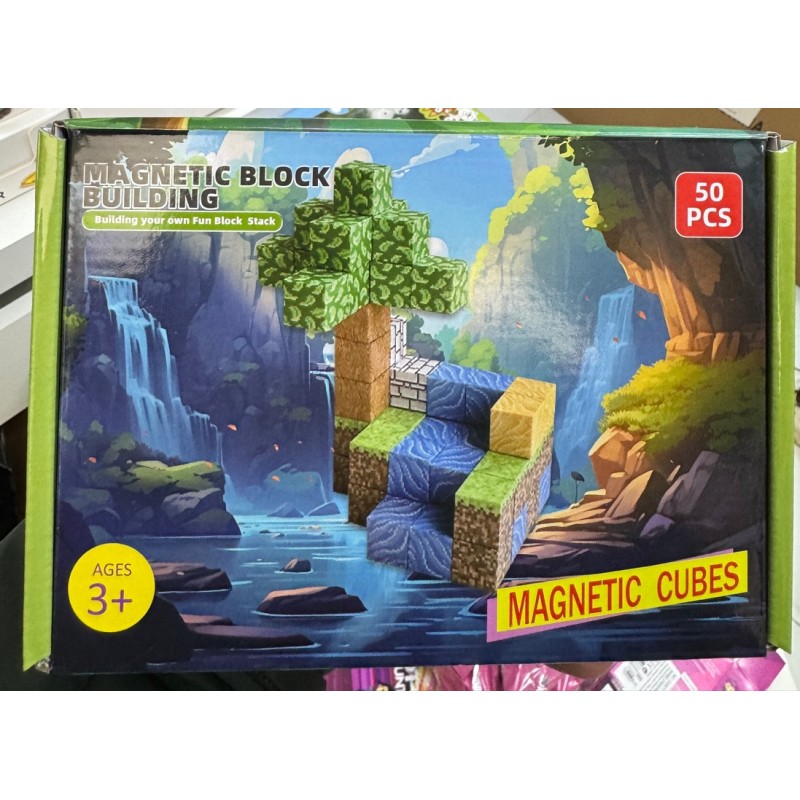 MAGNETIC BLOCK BUILDING