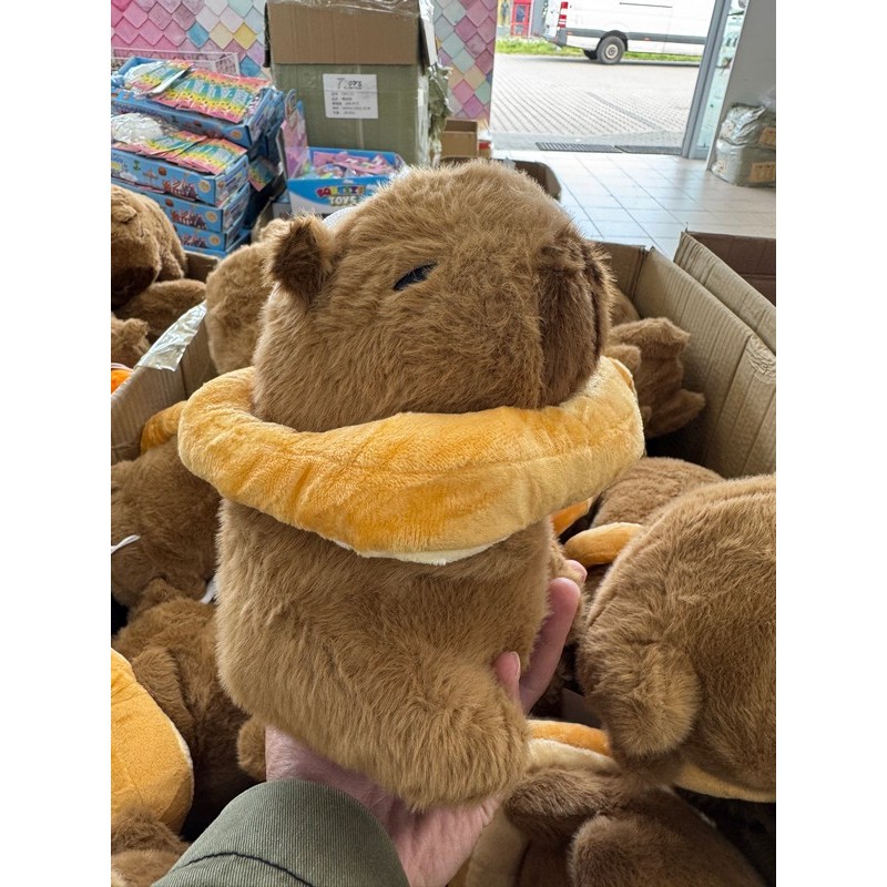 MASKOTKA KAPIBARA 25CM