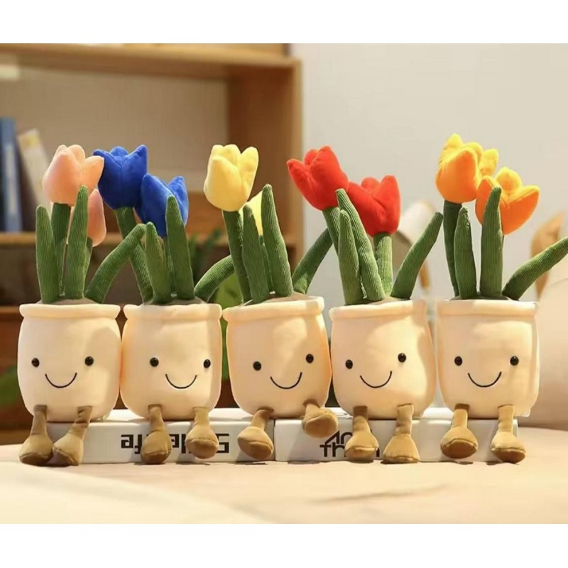 MASKOTKA KWIATY 33CM