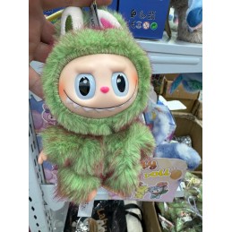 MASKOTKA LABUBU ZIELONY 18CM