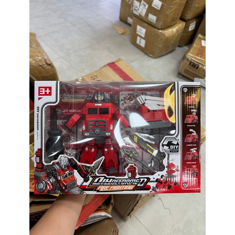 ZABAWKA ROBOT TRANSFORMACJA