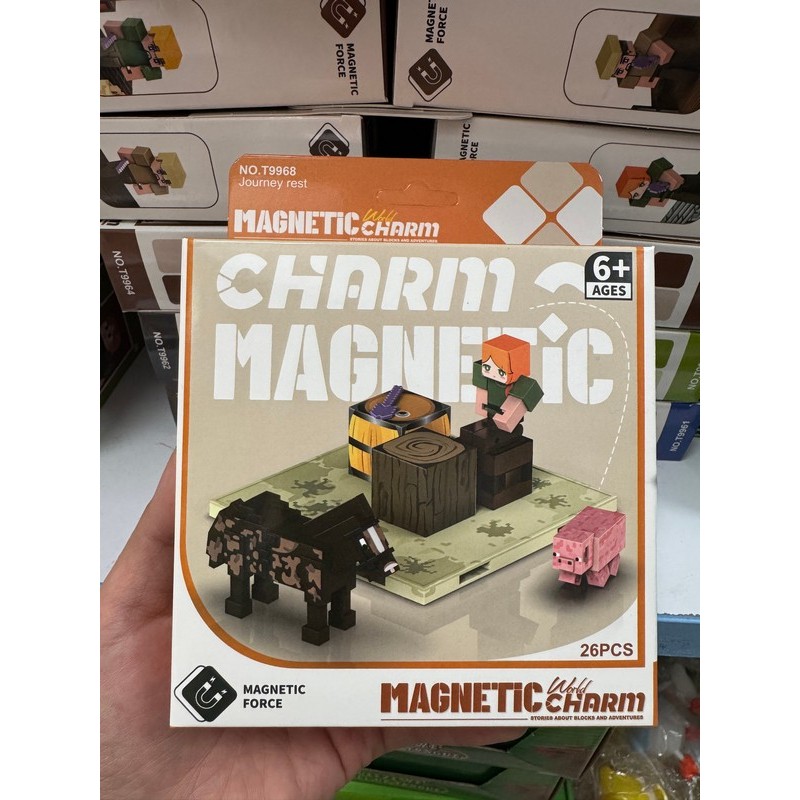 ZABAWKA MAGNET CHARM