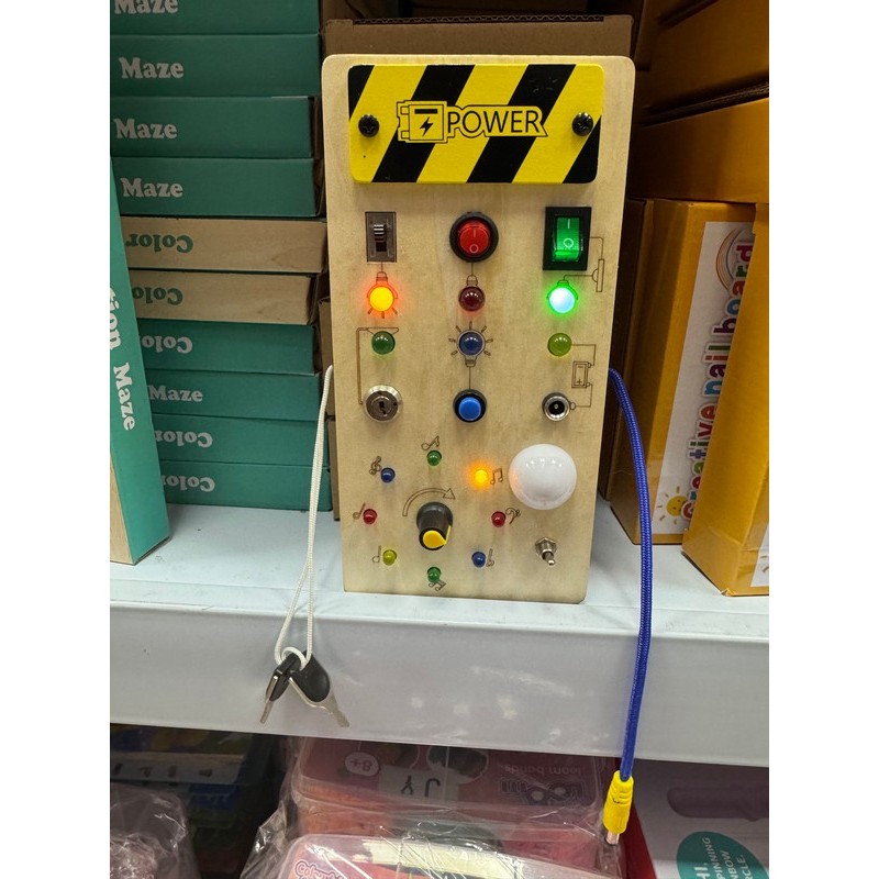 TABLICA MONTESSORI SENSORYCZNA